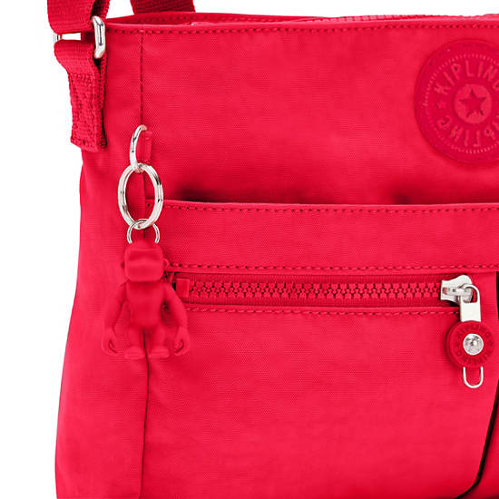 Kipling New Angie Çapraz Askılı Çanta Bordo | TR 2022RV